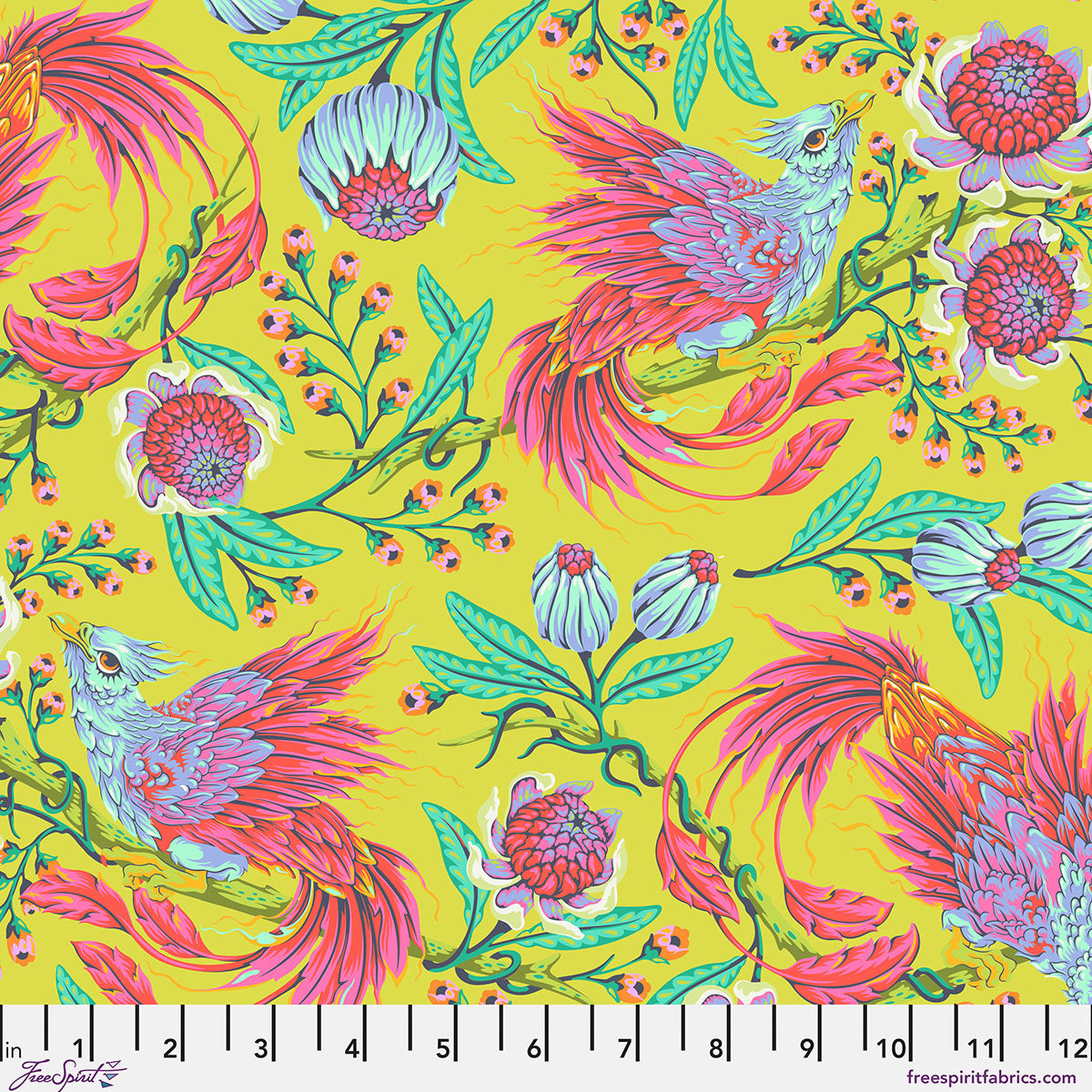 FreeSpirit Fabrics | Legendary Cotton Lawn | Hot Wings | Apple | CLTP001.APPLE | Tula Pink
