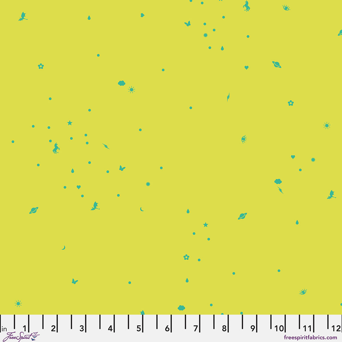 FreeSpirit Fabrics | Legendary Cotton Lawn | Charmed | Apple | CLTP005.APPLE | Tula Pink