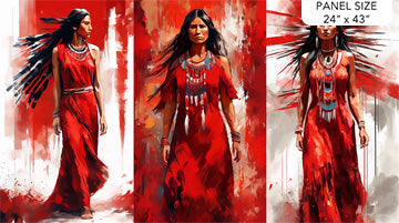 Northcott | Nadine Fortier | Sacred Sisters | Tryptic Panel