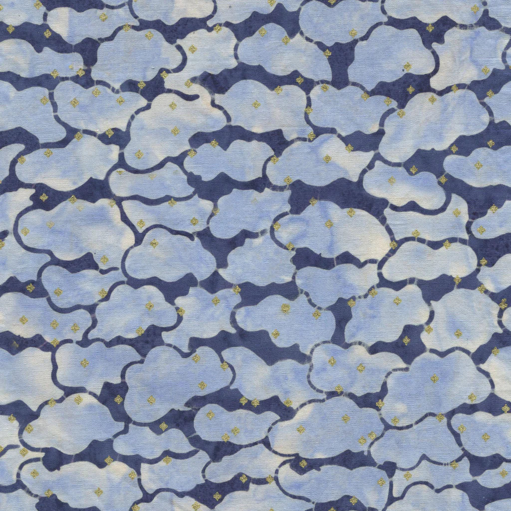 Maywood Studio | Dusk to Dawn Batiks | Clouds in Blue