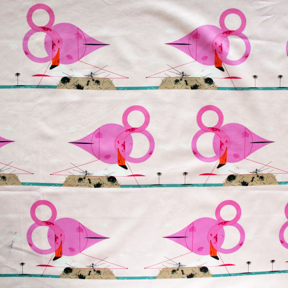 Birch Fabrics | Charley Harper | Think Pink | Flamingos Forever