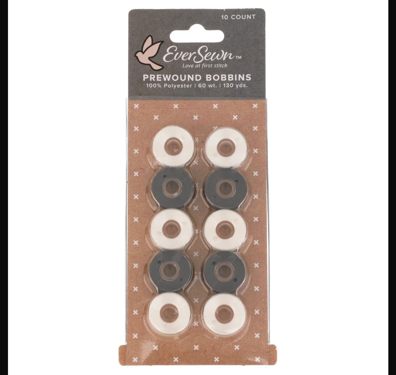 Ever Sewn Pre Wound Bobbins 10 count