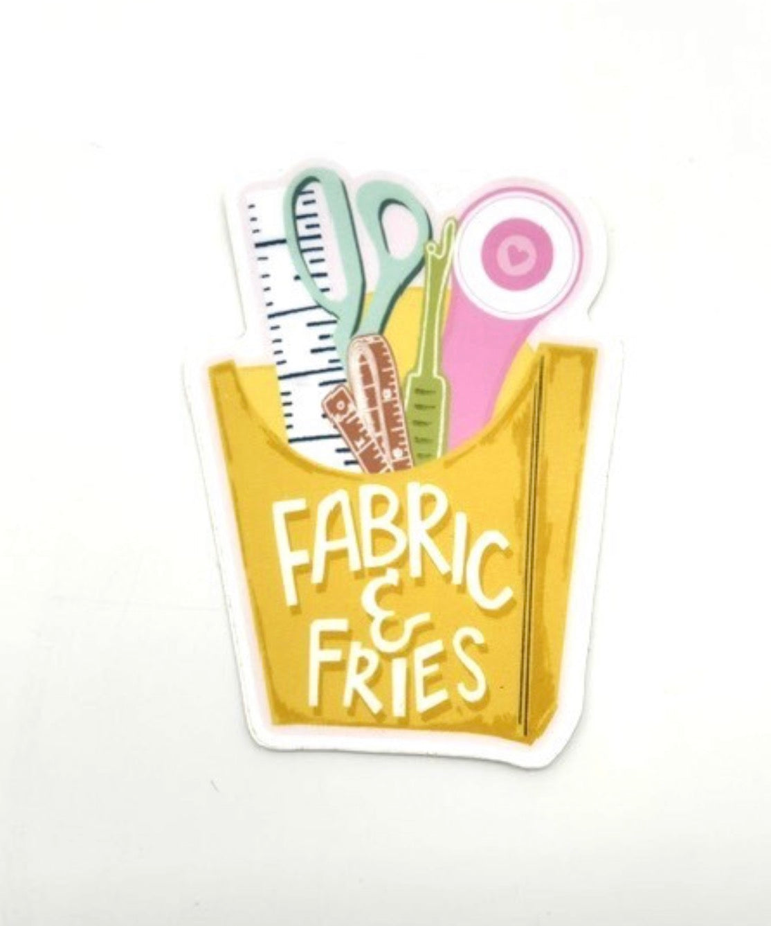 Moda | Kati Cupcake | Fabric & Fries | Sticker (1 sticker)