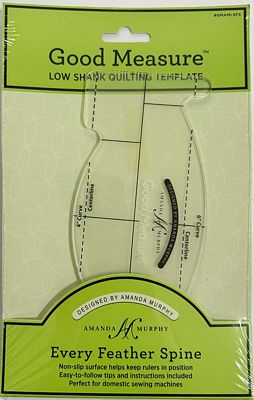 Good Measure Amanda Murphy Low Shank Every Feather Spine Template - Brewer item GMAMLSFS
