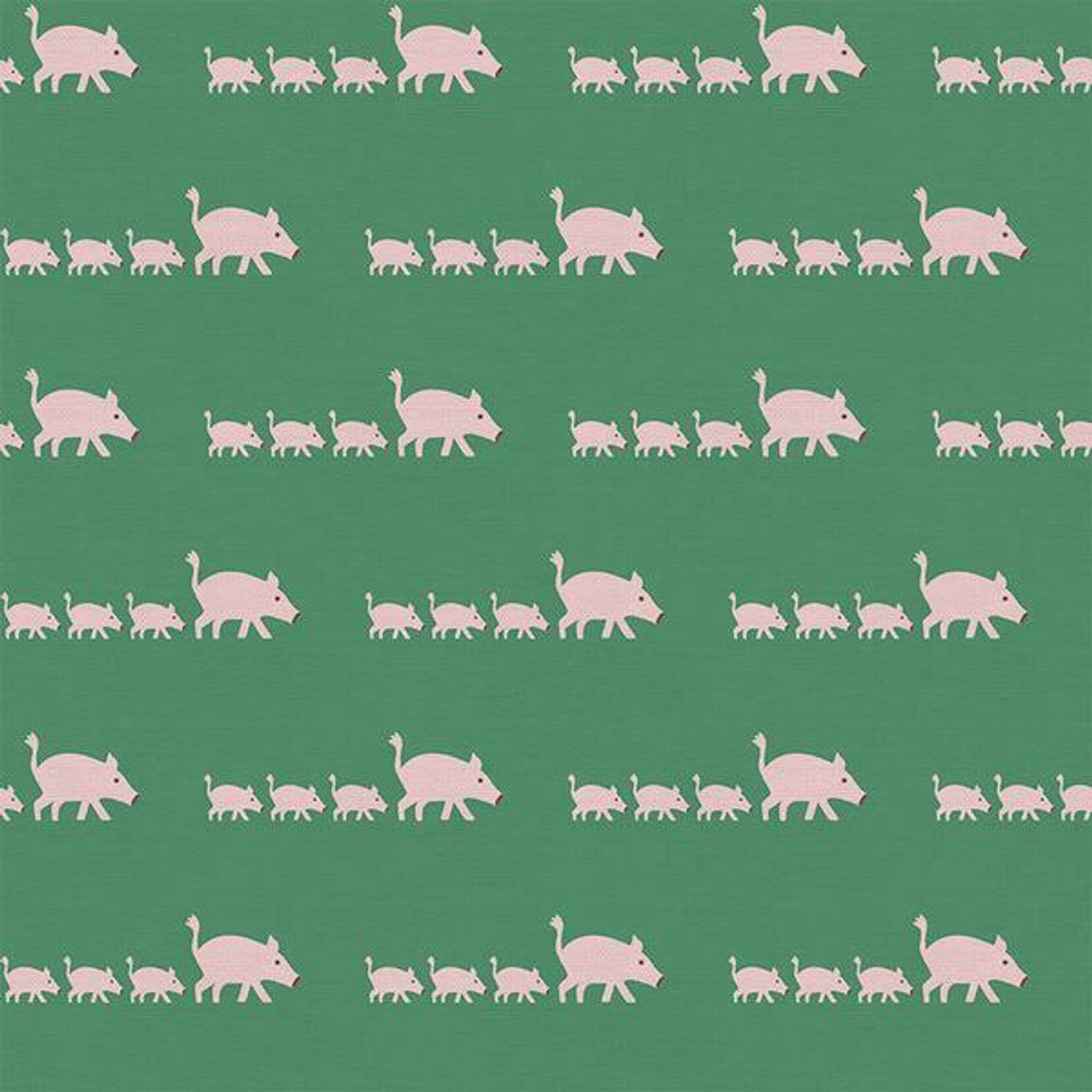 Paintbrush Studio | Animal Kingdom | Pig | Pink |Green