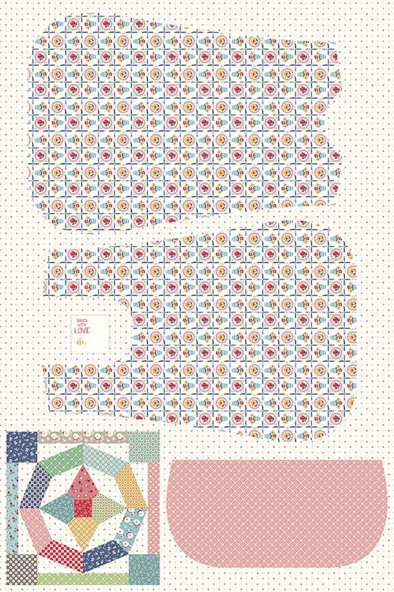 Riley Blake | Cook Book Home Dec Luncheon Apron Panel