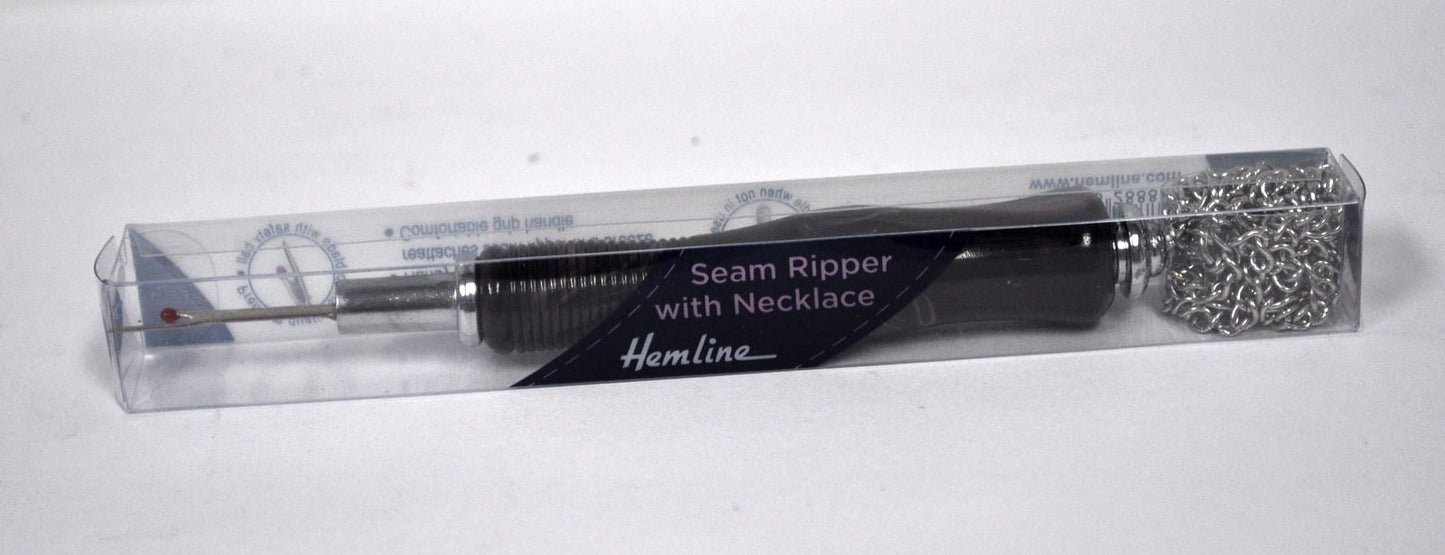 Hemline Seam Ripper W/ Necklace