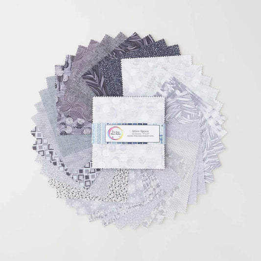 I've Got Hue, Babe | Silver Spoon | 42PC 5" Charm Pack