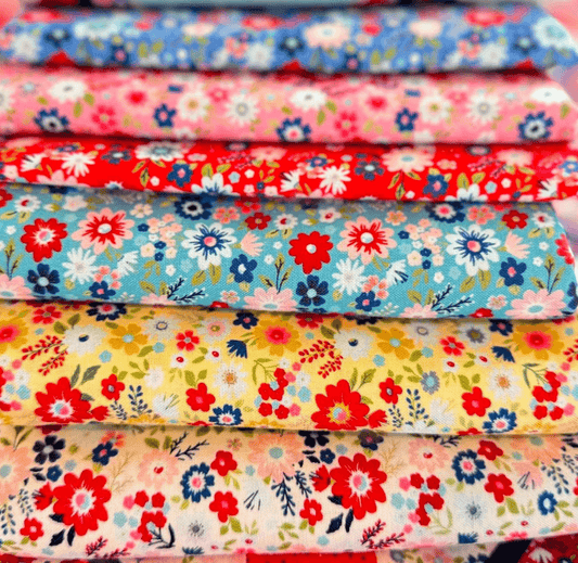 Poppie Cotton | Hooray | Fat Quarter Bundle (7)