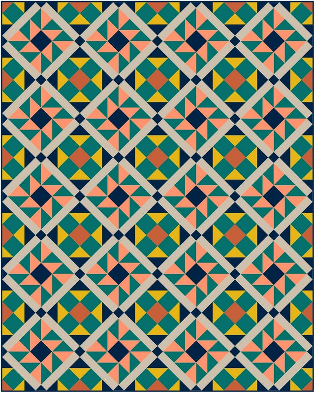 Desert Rose Quilt Kit