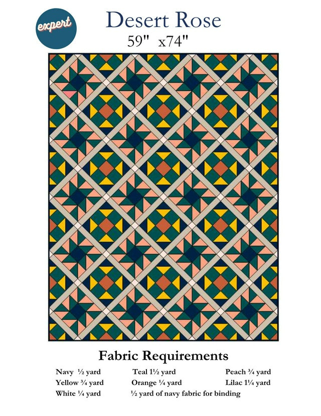 Desert Rose Quilt Kit