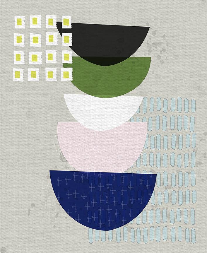 Paintbrush Studio | Road Trip | Cascading Panel 36" | Heather Black