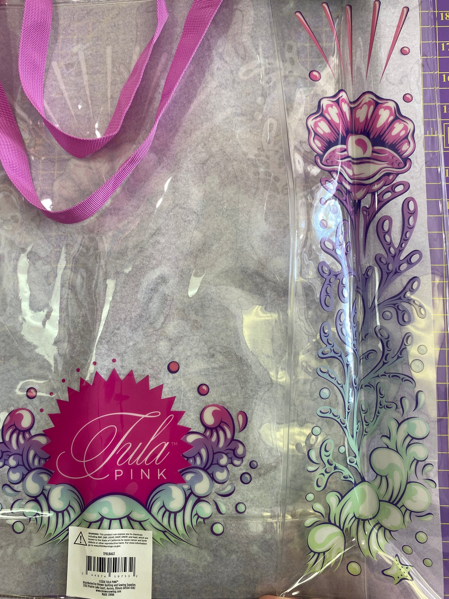 Tula Pink | Project Bag | Legendary | Pony Tails Tote | 20" x 20"
