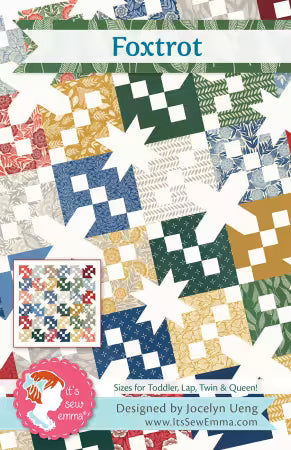 Fat Quarter Shop Llc | FOXTROT QUILT PATTERN | ISE-270