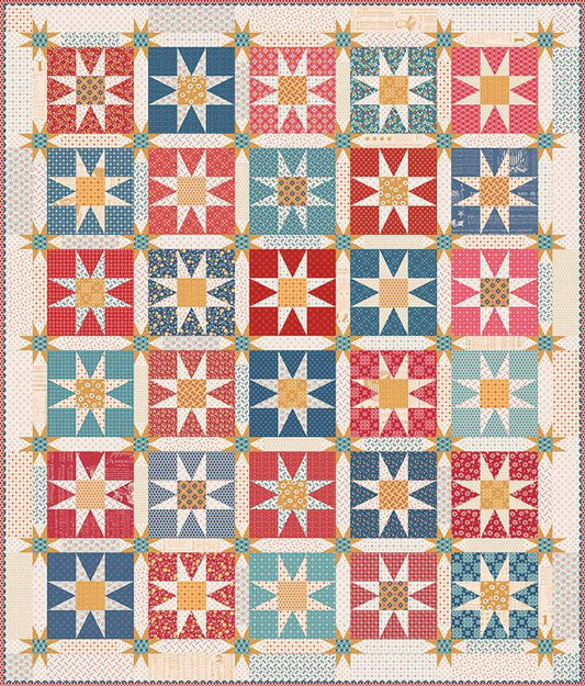 Riley Blake | Lori Holt | Americana Spacious Skies Quilt Kit