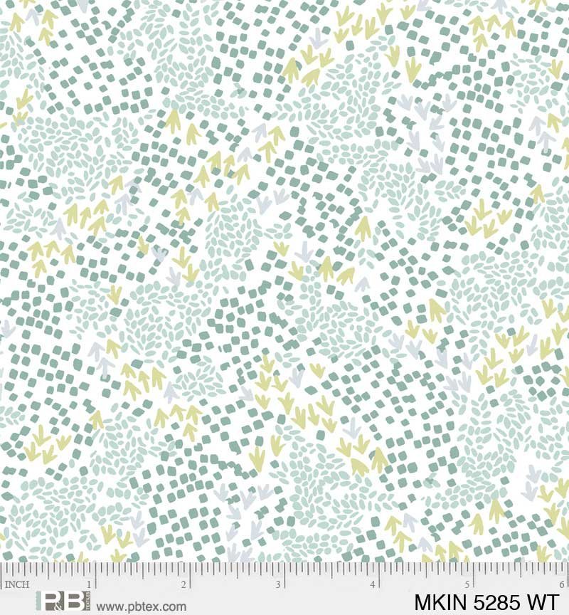 P&B Textiles | Mystical Kingdom Allover Ditzy Patterned | Blue