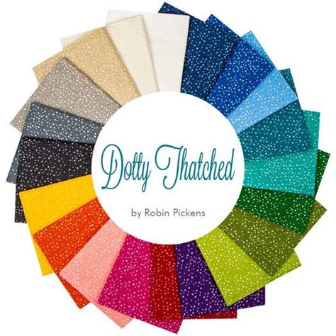 Moda | Robin Pickens | Dotty Thatched | Mini Charm