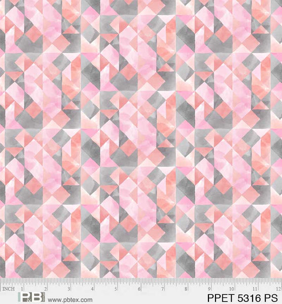 P&B Textiles | Painted Petals | 5316PS