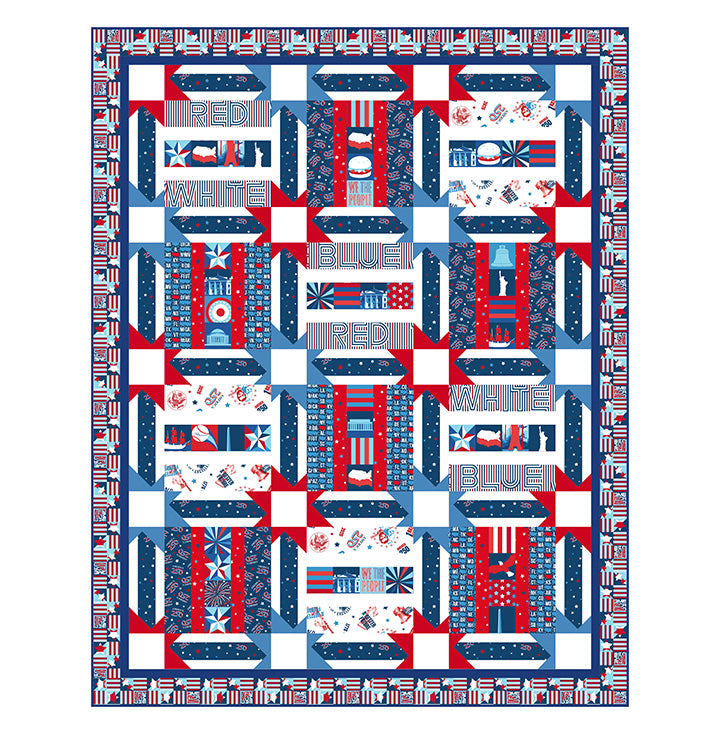 Pattern | American Liberty by The Quilted Button