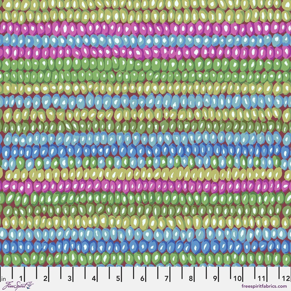 Free Spirit | Kaffe Fassett Collective | Bead Stripe | Moss