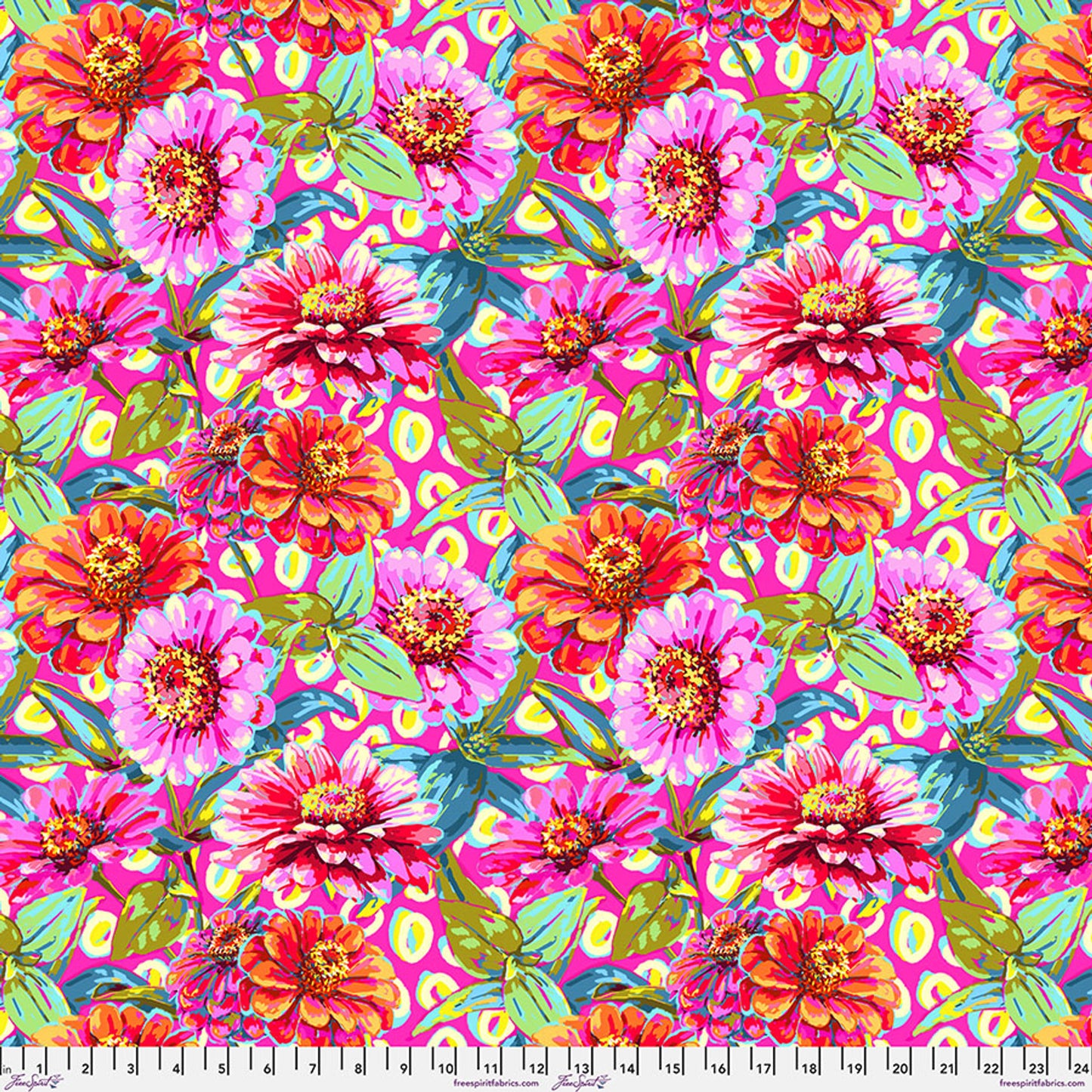 Free Spirit | Odile Bailloeul | Zinnias - Pink || Festival