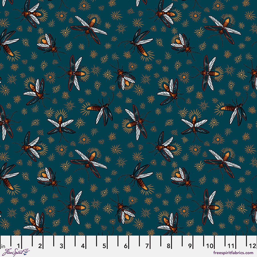 Free Spirit | Club Hauer | Fireflies - Turquoise || Garden Bed