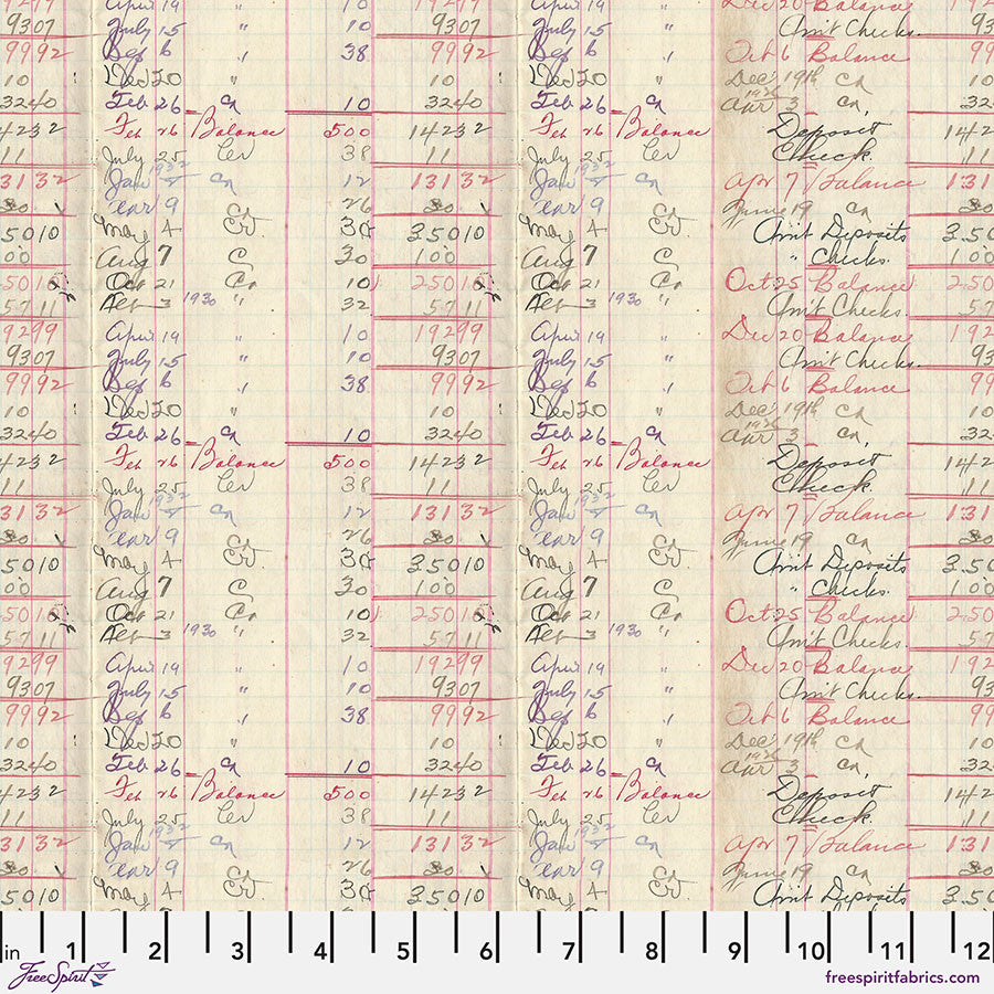 FreeSpirit | Tim Holtz | Palette Red | Red Ledger | Red