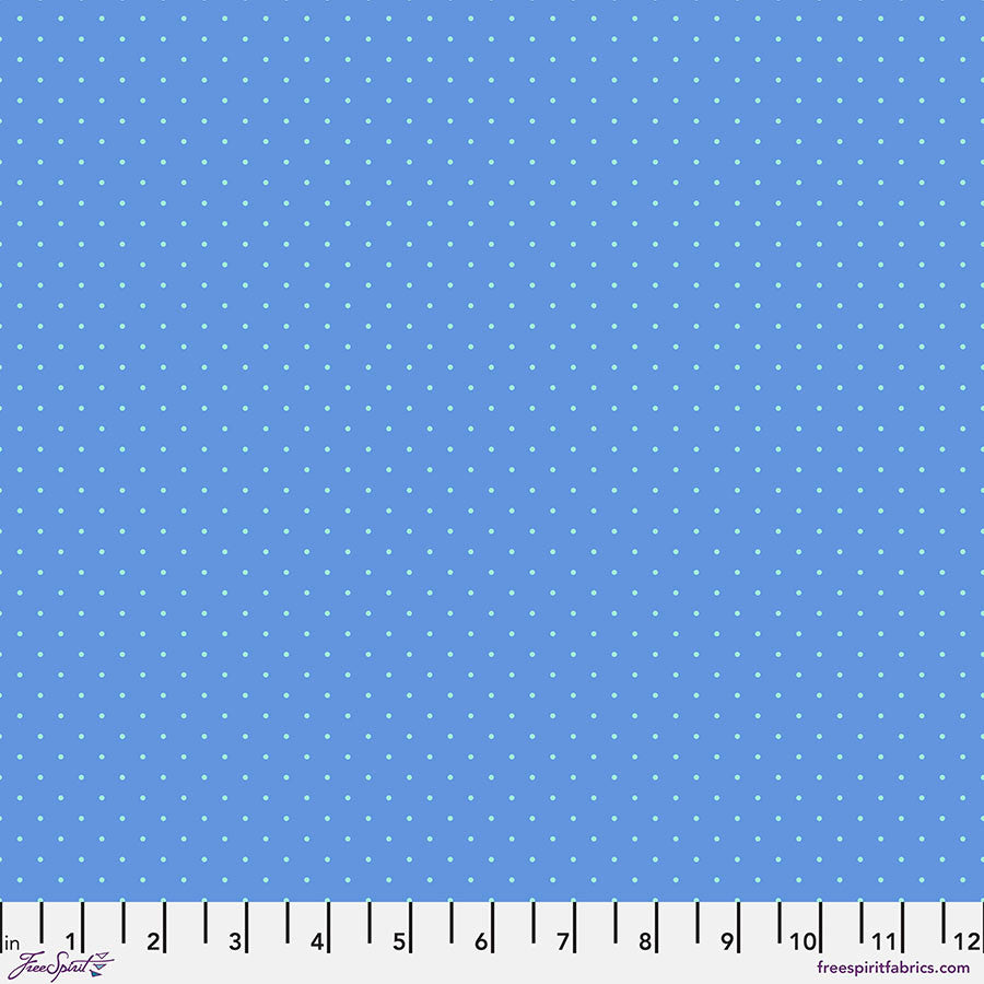 Tiny Dots - Bluebell Tula Pink True Colors FreeSpirit fabric