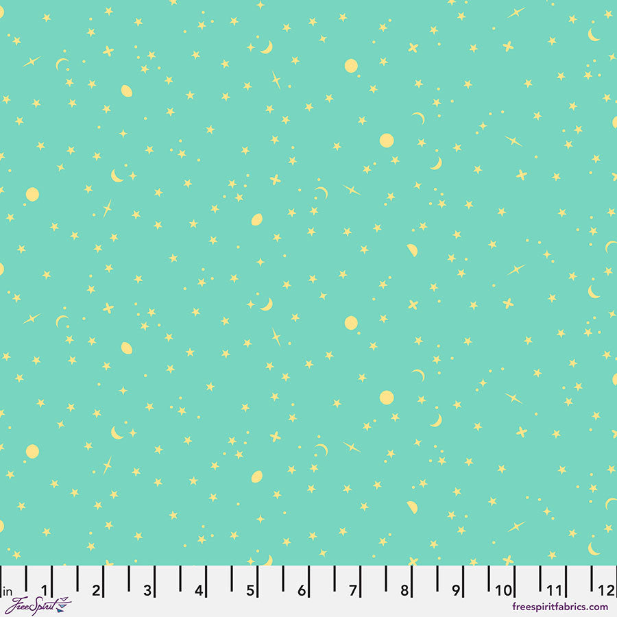 Space Sprinkles - Seaglass Tula Pink True Colors FreeSpirit fabric