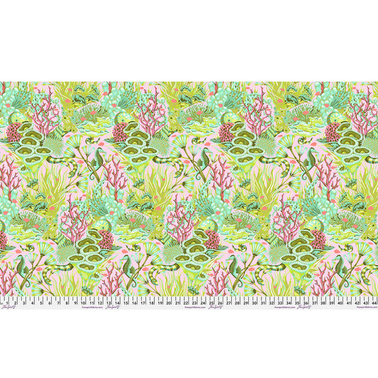 Free Spirit | Tula Pink | Floral Reef | Reef What You Sew | Coralline