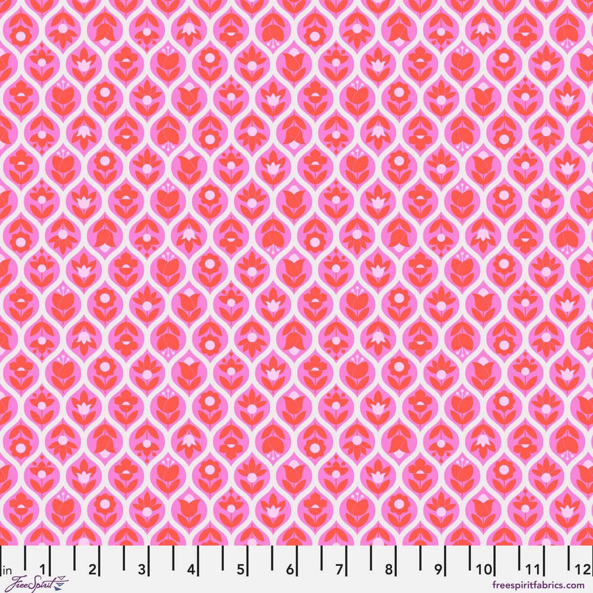 FreeSpirit Fabrics | Legendary | Beg Your Garden | Wildorchid | PWTP288.WILDORCHID | Tula Pink