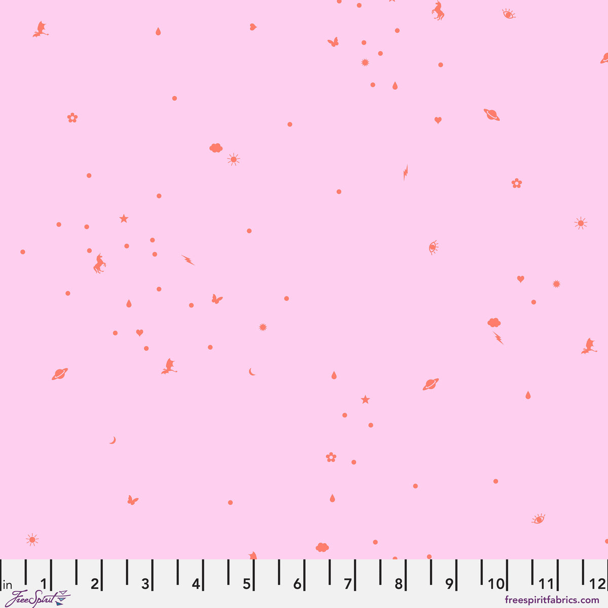 FreeSpirit Fabrics | Legendary | Charmed | Candy | PWTP289.CANDY | Tula Pink