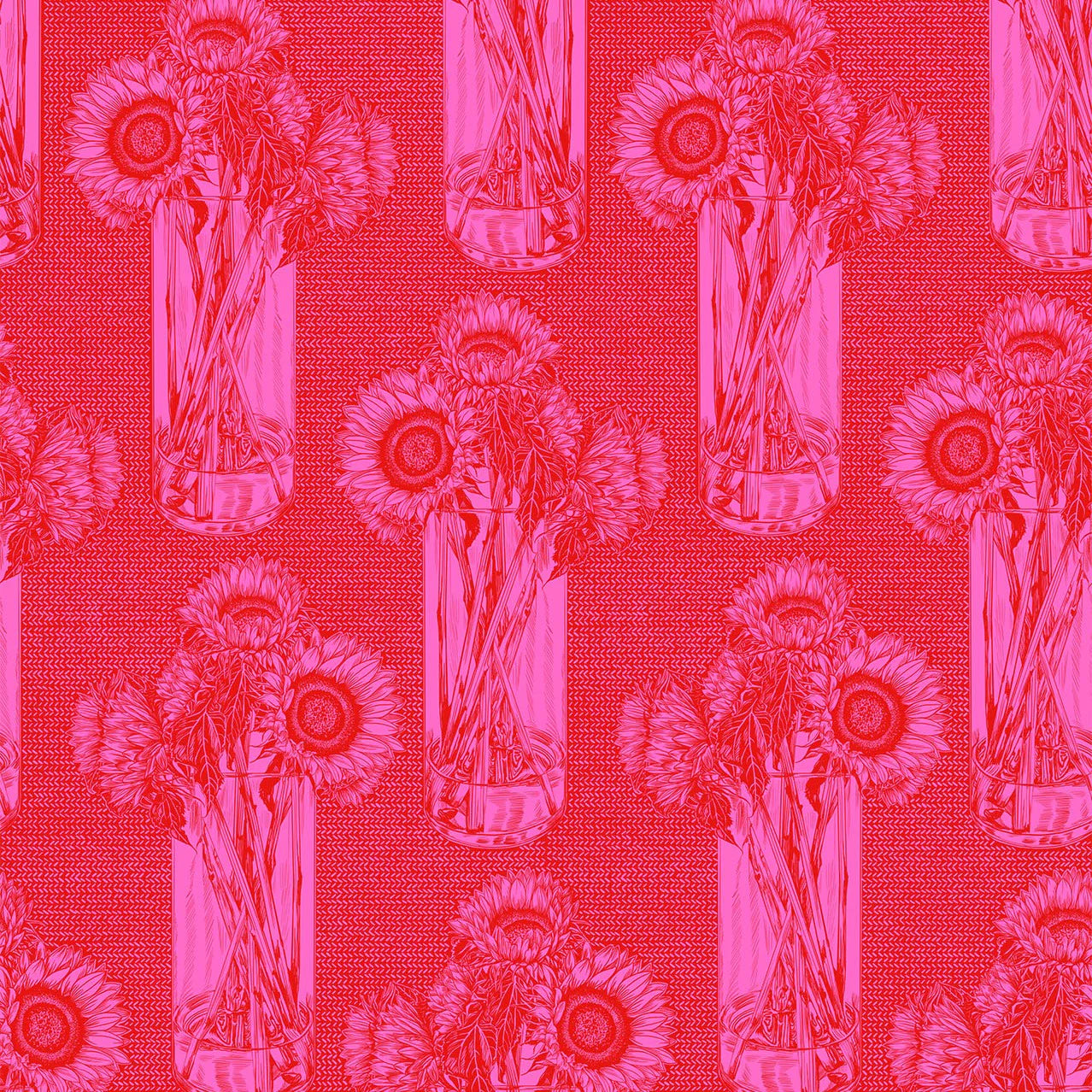 Anna Maria Textiles| Indeblile| Sunflowers