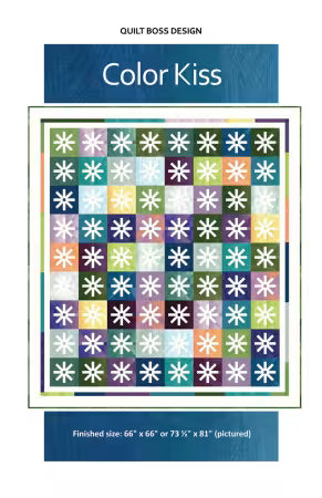 Quilt Boss Design | COLOR KISS | QBOSS-6261
