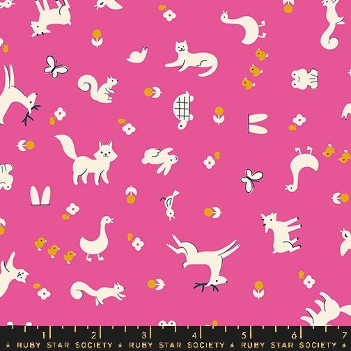 Ruby Star | Woodland Park | Rashida Coleman Hale | Menagerie | Raspberry