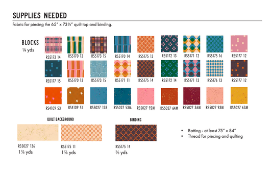 Free Pattern | Ruby Star Society | Made for Geometry