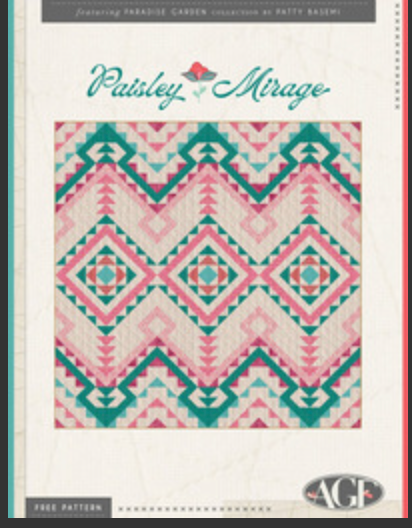 Free Pattern | AGF | Paisley Mirage