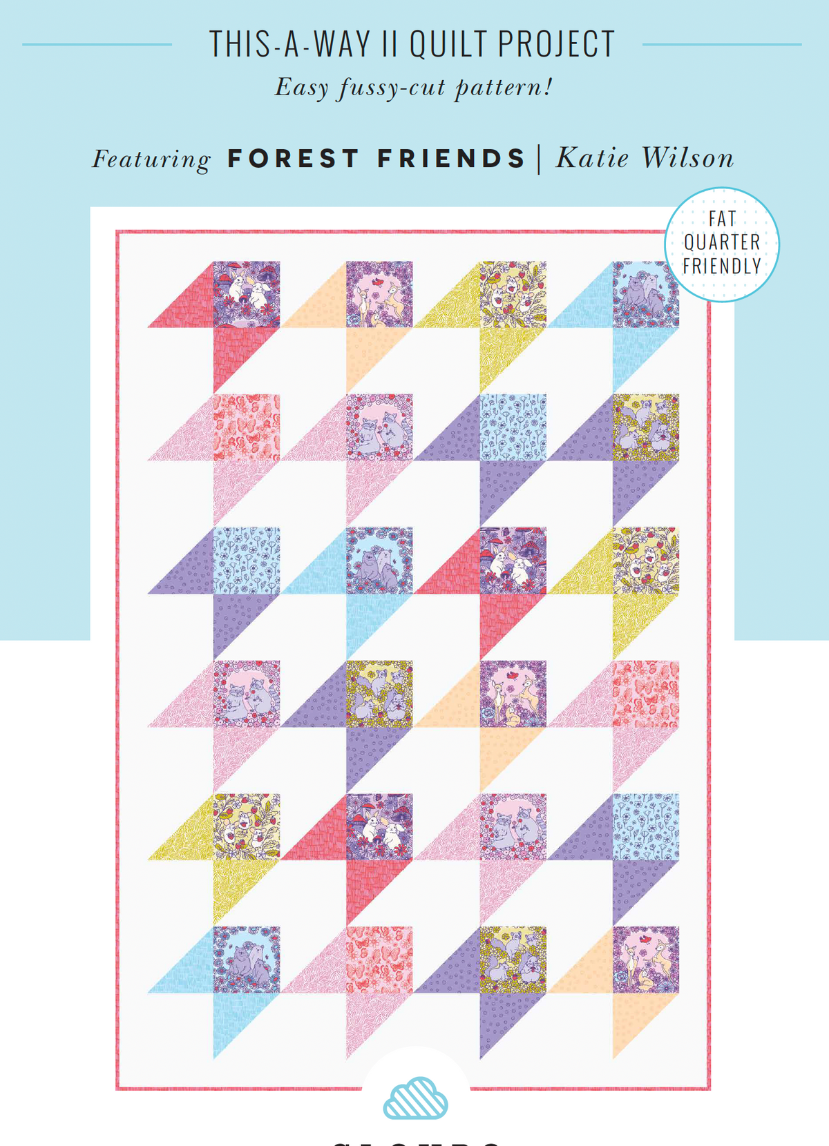 Free Pattern | Cloud 9 | This-A-Way II Quilt | Quilt Pattern
