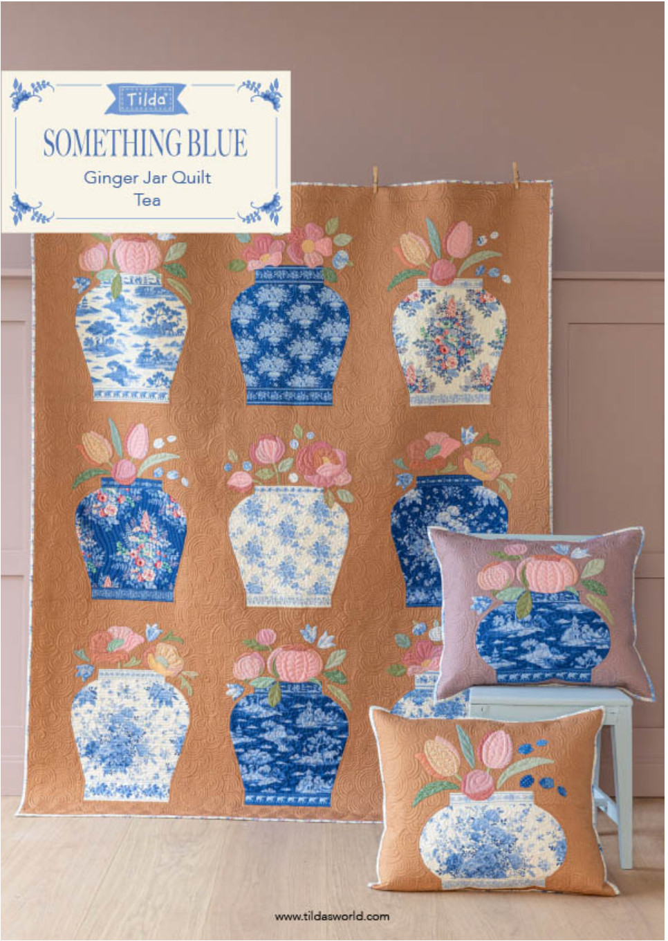 Free Pattern | Tilda | Ginger Jar Quilt | Quilt Pattern