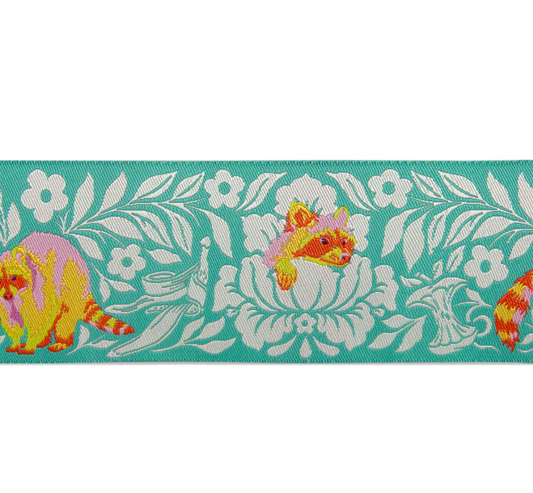 One Man's Trash Green 2"-Glow Tula Pink Tiny Beasts