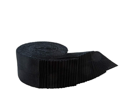 Riley Blake | Confetti Cotton | Black | 2 1 |2" Rolie Polie