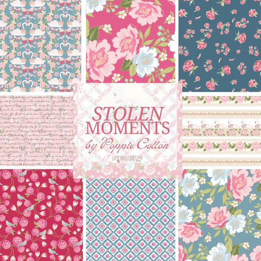 Poppie Cotton | Stolen Moments | Charm Pack
