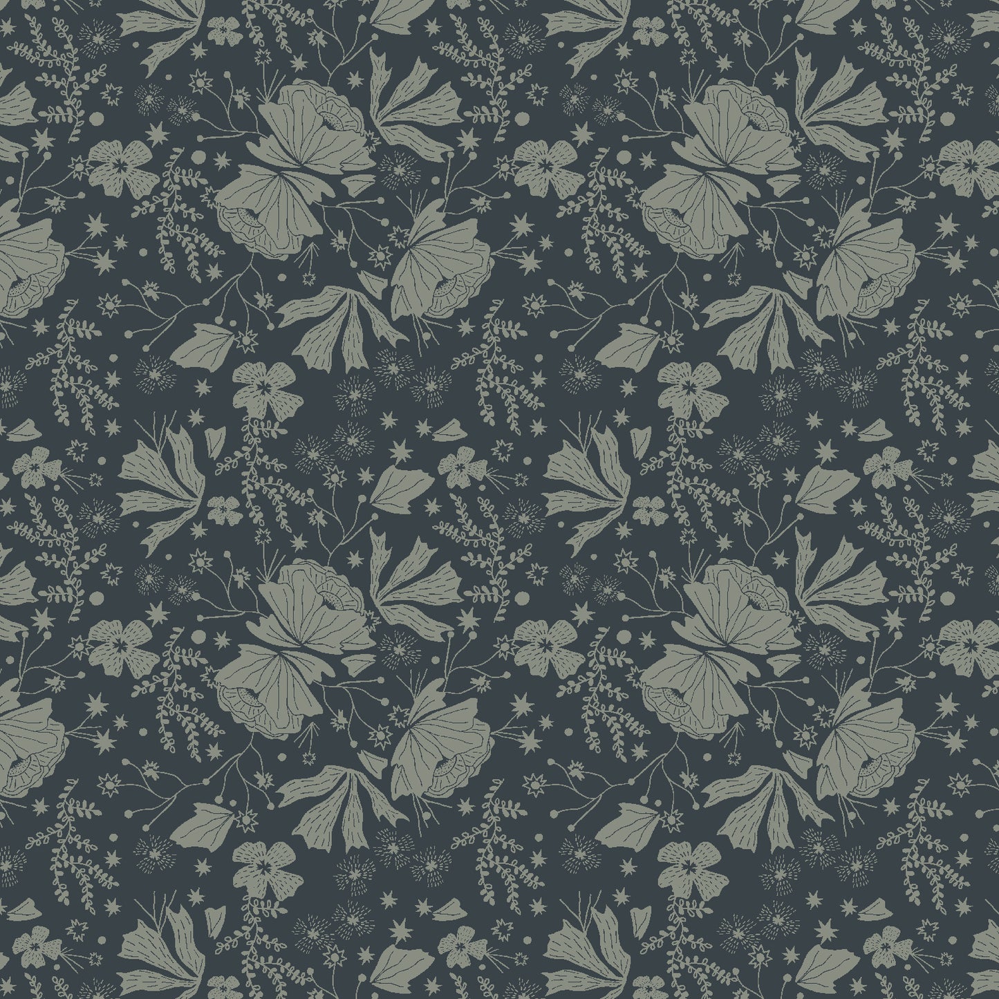 Cotton + Steel | Ash Cascade | Twin Hills | Garden | Wellness | AC503-WE3