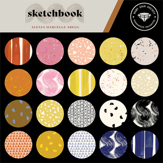 Ruby Star | Sketchbook 2.5" Pre Cuts