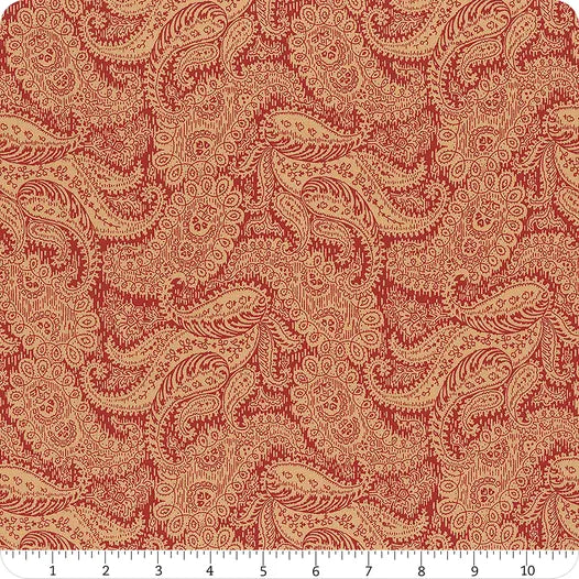Andover | Carolina | Jo Morton | Broad Damask | Red