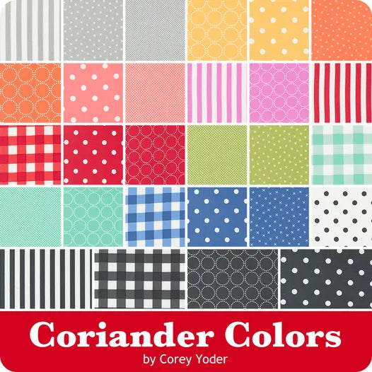 Moda | Coriander Colors | Corey Yoder | 5" Charm Pack