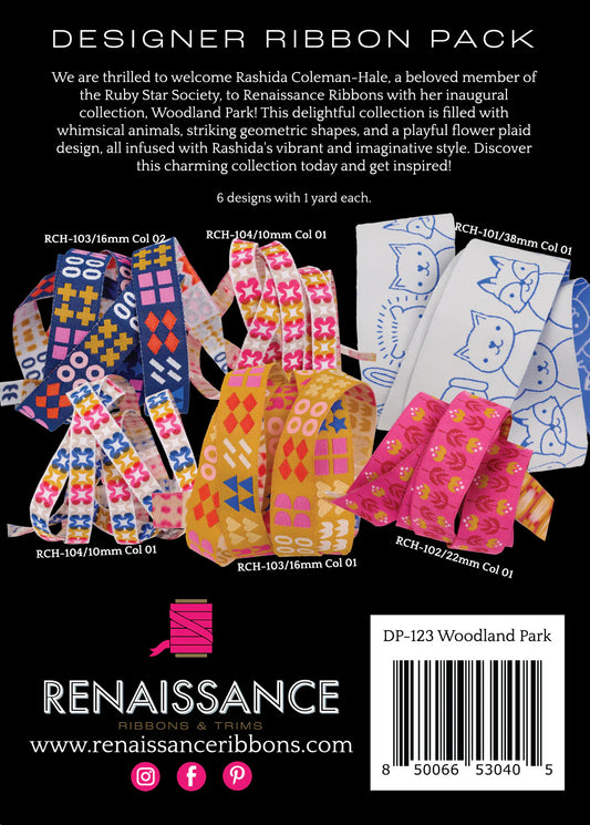 WOODLAND PARK - DESIGNER PACK - 6 YARDS IN PACK