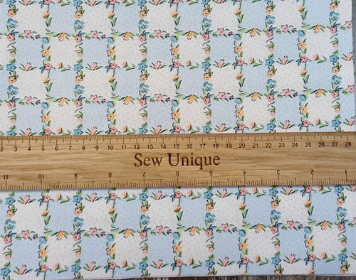 Poppie Cotton | Garden Party | Lovely Lattice Sky