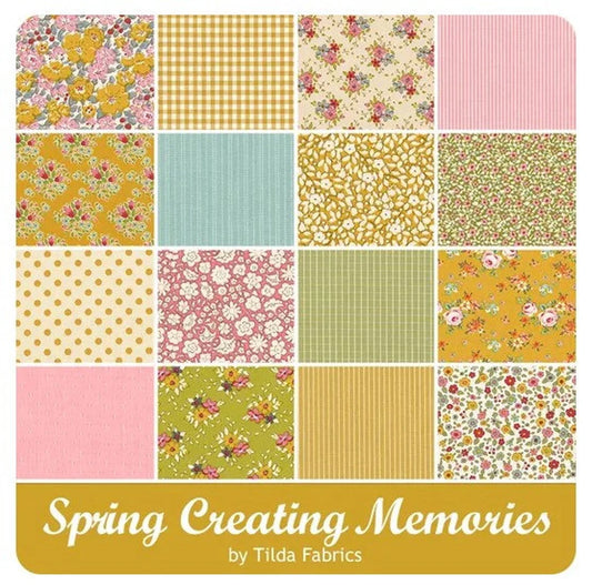 Tilda | Creating Memories - Spring | 16 One Yard Cuts