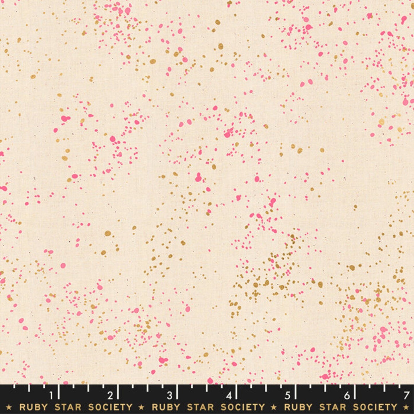 Ruby Star | Speckled | Rashida Coleman Hale | Metallic Neon Pink